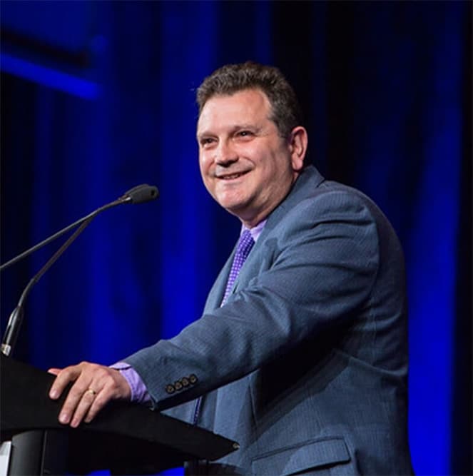 Dr Nestor Cohenca speaking